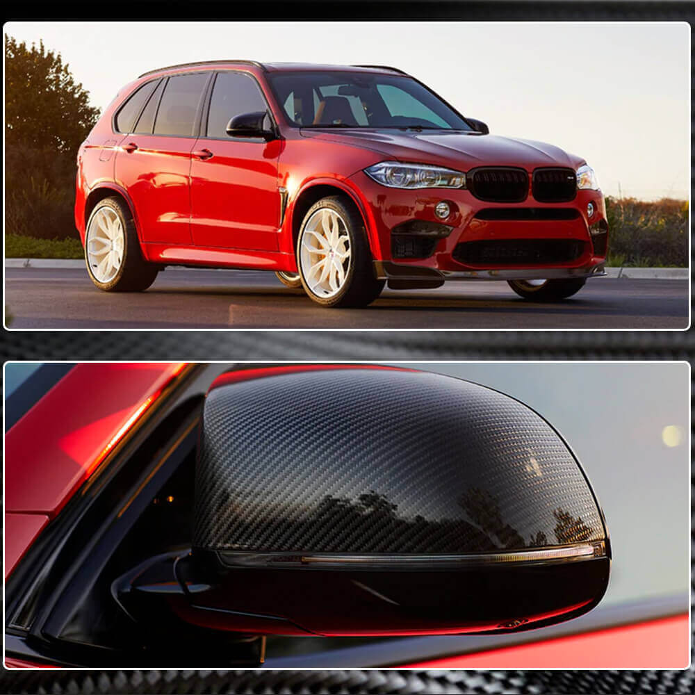 Mirror Covers (for F86, Carbon) for BMW X6 F16 2014-2019 - image 4