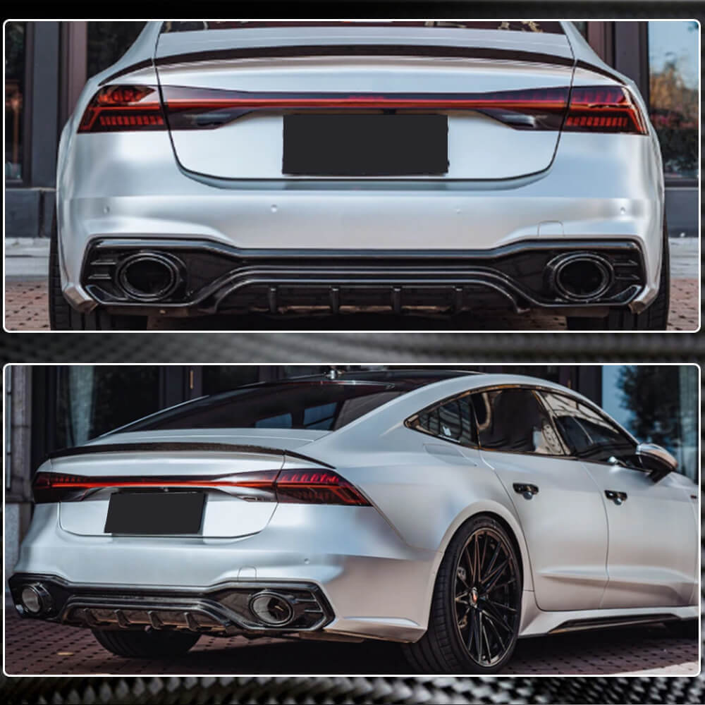 Spoiler V1 (Carbon) for Audi A7 2018- - image 4