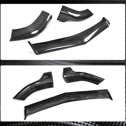 Front Bumper Lip V1 Spoiler (for CLS63 AMG SD 2011-2014, Carbon) for Mercedes CLS C218 2011-2018 - image 4