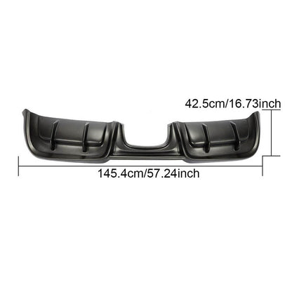 Rear bumper diffuser V3 (2016-2019, Carbon) for Porsche Boxster/Cayman 982 (718) 2016- - image 4