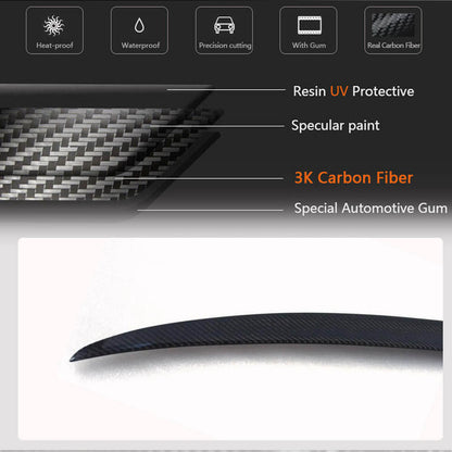 Spoiler (for 2011-2014, Carbon) for Volkswagen Jetta 2011-2018 - image 4