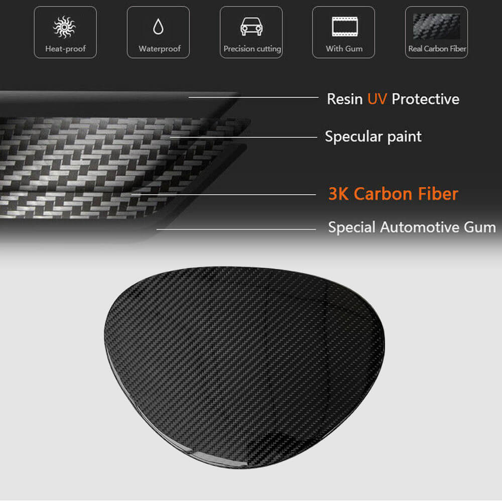 Overlay on the gas tank hatch (Carbon) for Subaru BRZ 2021- - image 4