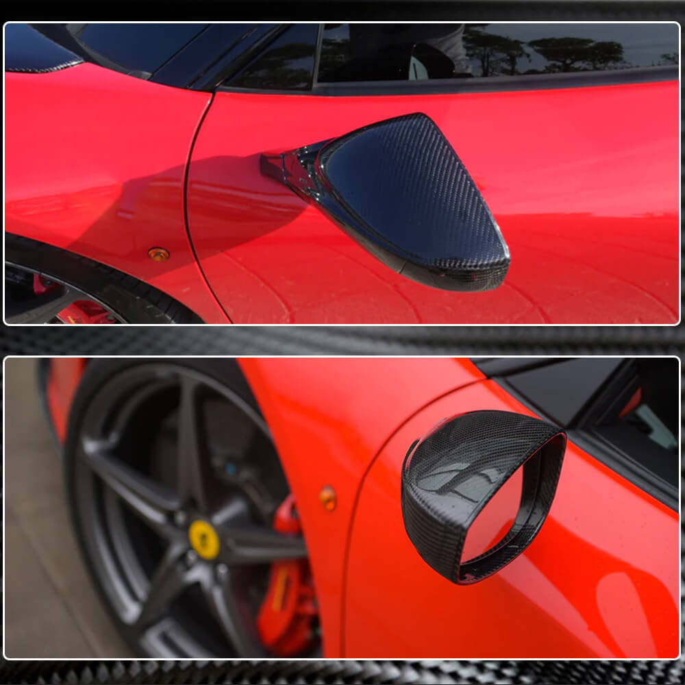 Mirror Covers (Carbon) for Ferrari 458 Italia 2009-2015 - image 4