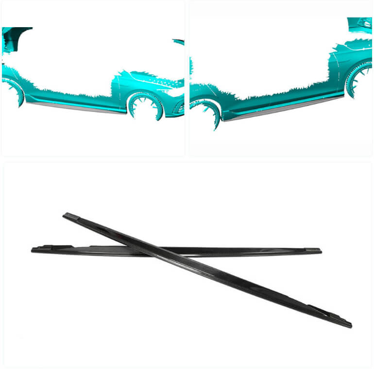 Body Kit Carbon FullSet (for R EU HB 2019-2024, Carbon) for Volkswagen Golf 8 - image 4