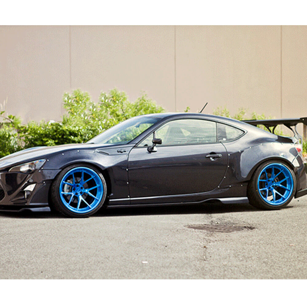 Side sills V4 (Carbon) for Subaru BRZ 2012-2021 - image 4