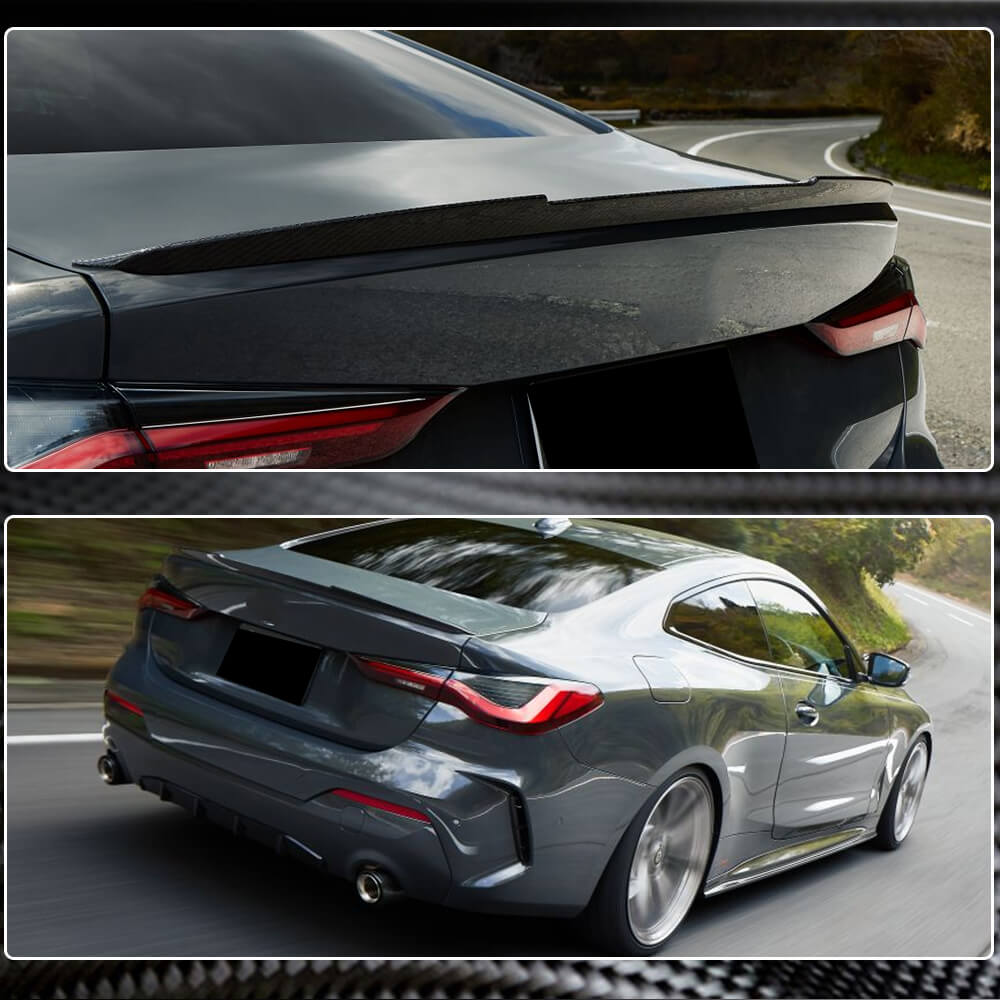 Spoiler M4-Style V1 (for G22/G82, Carbon) for BMW 4 Series G22/23/26 2020- - image 4