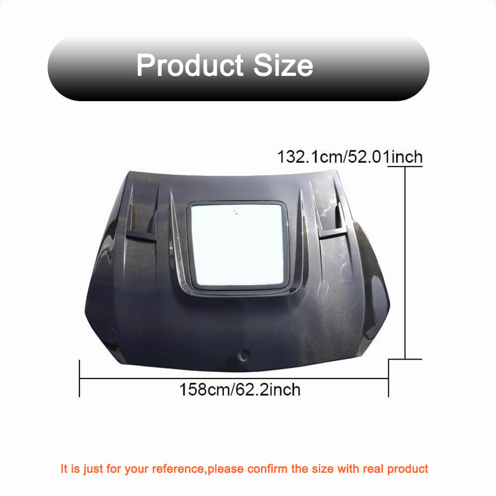 Hood V1 (Carbon) for Mercedes C-сlass W205 2014-2021 - image 4