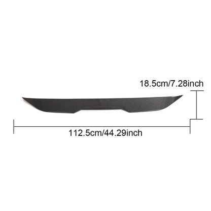 Rear Trunk Spoiler Carbon Fiber V2 for BMW 2 Series G42 2021- - image 4