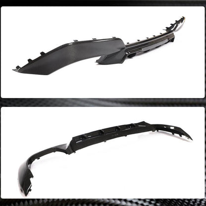 Rear Bumper Diffuser (for M340i 2018-2022, Carbon) for BMW 3 Series G20/G21 2018- - image 4