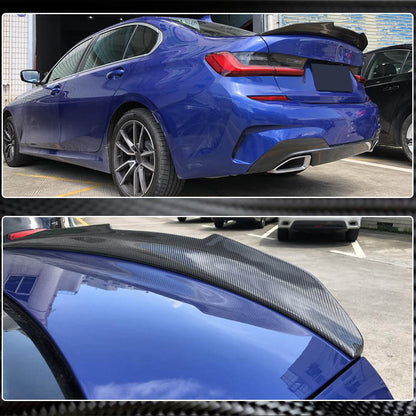 Rear Trunk Spoiler Carbon Fiber V16 (SD) for BMW 3 series G20/21 2018- - image 4