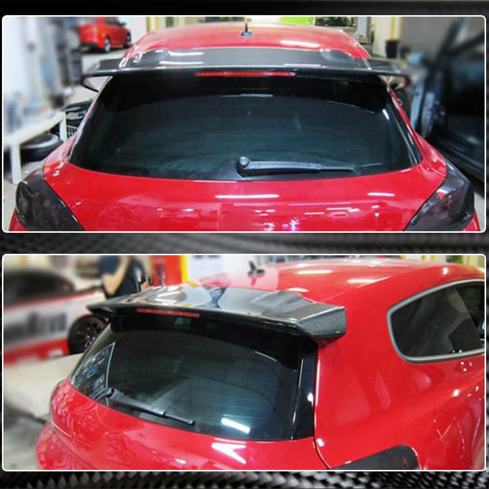 Spoiler V2 (for Base, Carbon) for Volkswagen Scirocco 2008-2017 - image 4