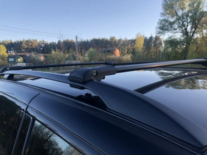 Roof rack cross bars for standard roof rails lockable WingCarrier V1 (2 pcs) for Mercedes GL/GLS сlass X166 2012-2019 - image 4