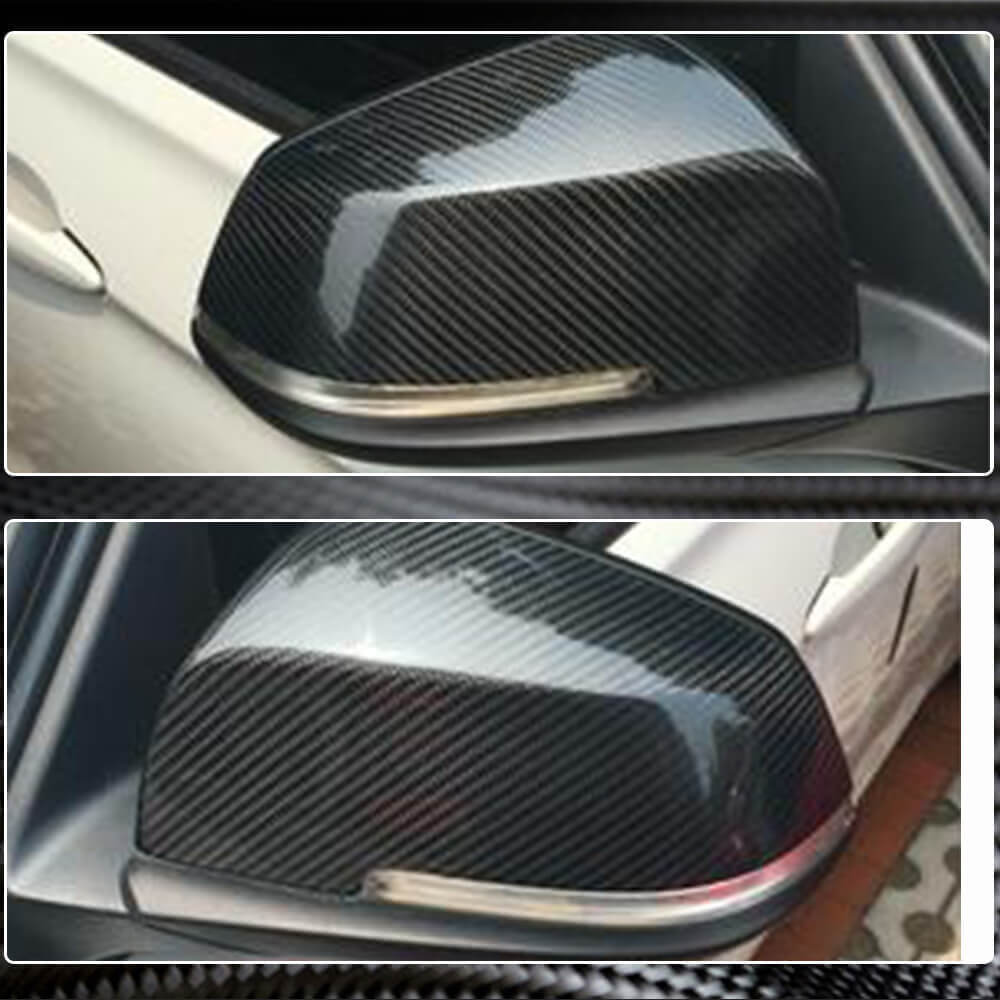 Mirror Covers V3 (Carbon) for BMW 7 Series F01/F02 2008-2015 - image 4