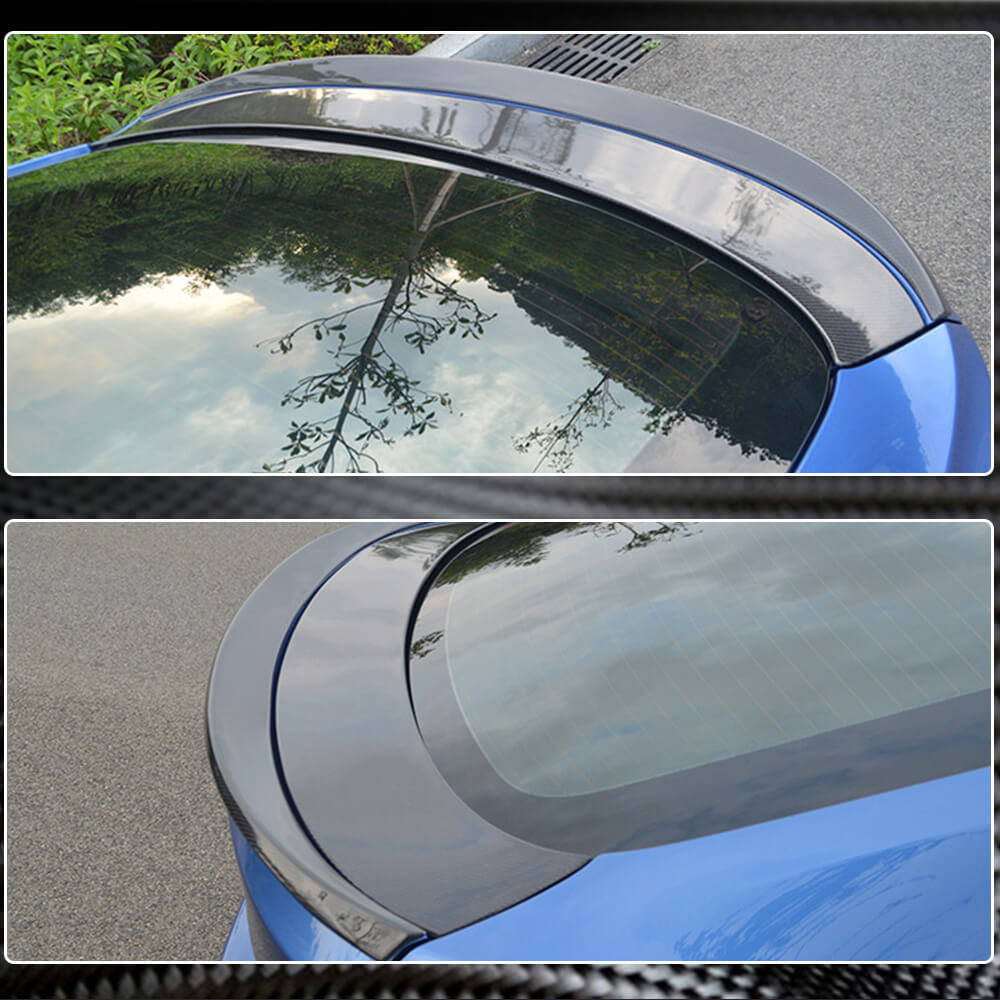 Rear Trunk Spoiler Carbon Fiber V3 (for F34) for BMW 3 series F-30/31/34 2012-2019 - image 4