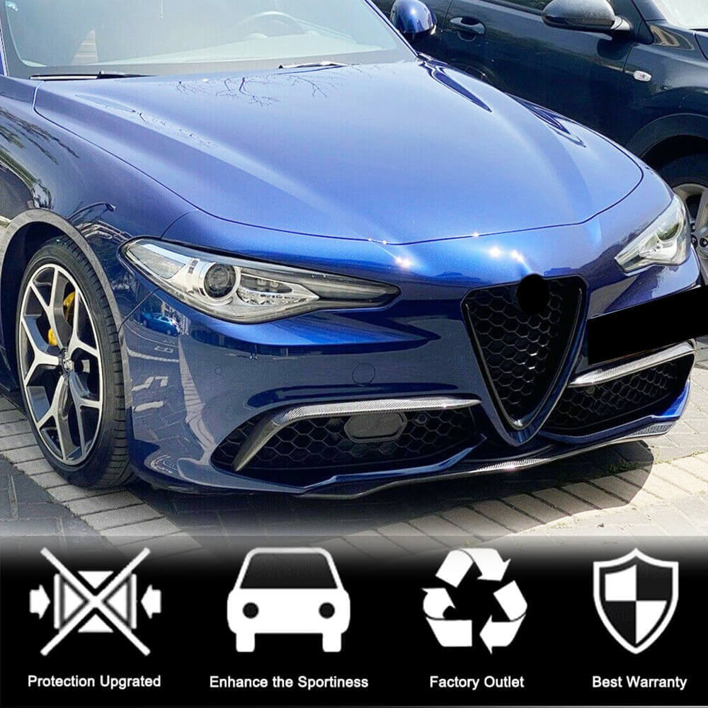Fog light covers (for Sport, Carbon) for Alfa Romeo Giulia 2016-2022 - image 4