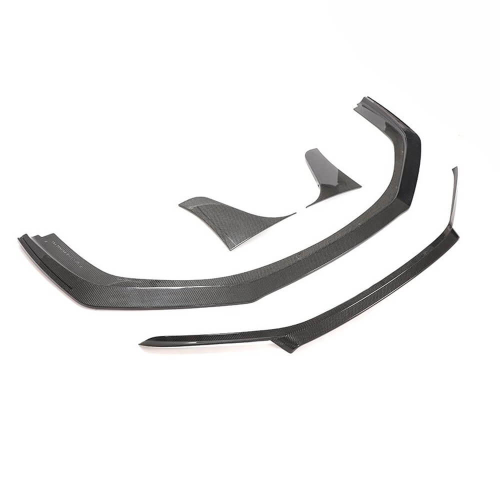 Front Bumper Lip Spoiler (for Carrera 4 GTS 2017-2018, Carbon) for Porsche 911 2012-2018 - image 4