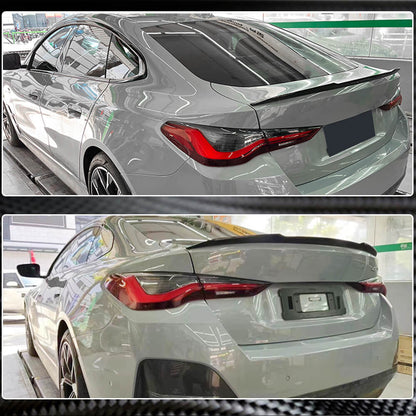 Rear Trunk Spoiler Carbon Fiber V2 (for G26) for BMW 4 series G22/23/26 2020- - image 4