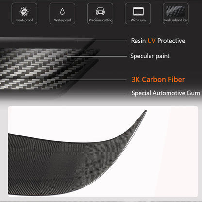 Spoiler V1 (Carbon) for Toyota Camry 2018-2023 - image 4