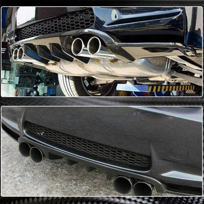 Rear Bumper Diffuser Carbon Fiber V1 (for E92/E93 M3) for BMW 3 series E-90/91/92/93 2005-2011 - image 4
