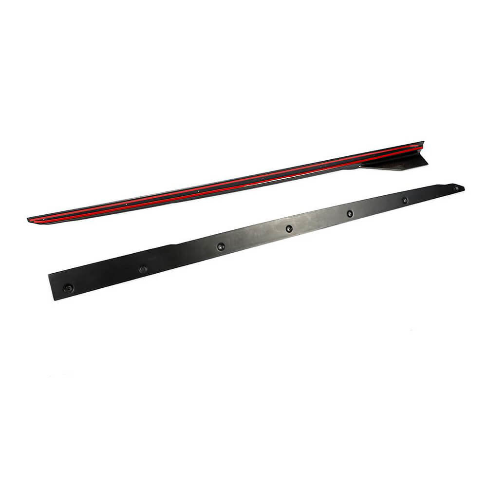 Side Skirt Extensions (for M-Sport, Carbon) for BMW 6 Series G32 2017- - image 4