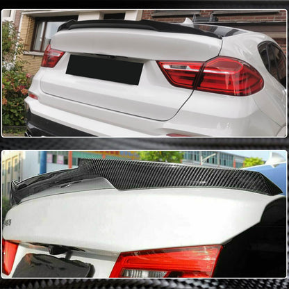 Rear Trunk Spoiler Carbon Fiber V4 for BMW X4 F-26 2014-2018 - image 4