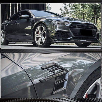 Wing covers (2018-2022, Dry Carbon) for Audi A7 2018- - image 4