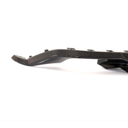 Rear Bumper Diffuser (for Base/GTI HB 2017-2020, Carbon) for Volkswagen Golf 7/E-Golf 2012-2020 - image 4