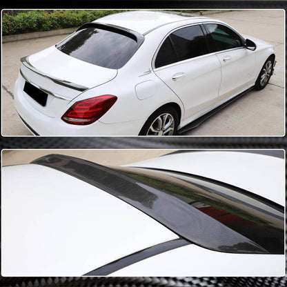 Visor Trim (for SD 2015-2019, Carbon) for Mercedes C-сlass W205 2014-2021 - image 4