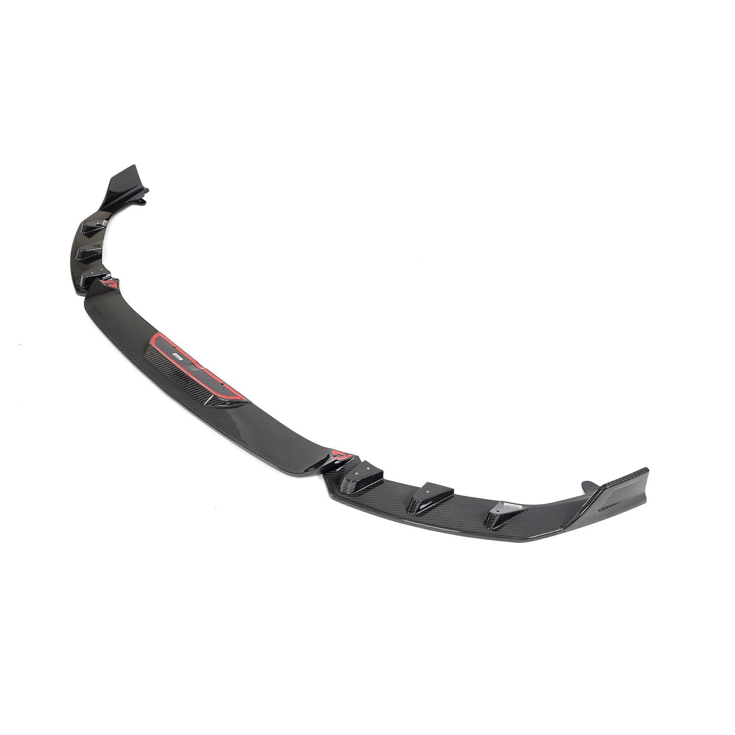 Front Bumper Lip Dry Carbon Fiber V4 (for G87) for BMW 2 Series G42 2021- - image 4