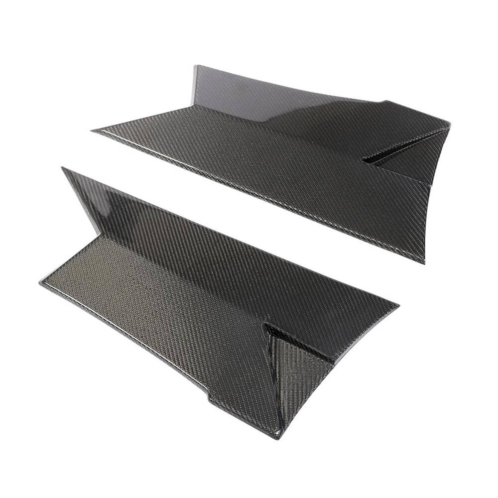Covers on rear fenders (for coupe/cabriolet C63 AMG 2015-2019, Carbon) for Mercedes C-class W205 2014-2021 - image 4