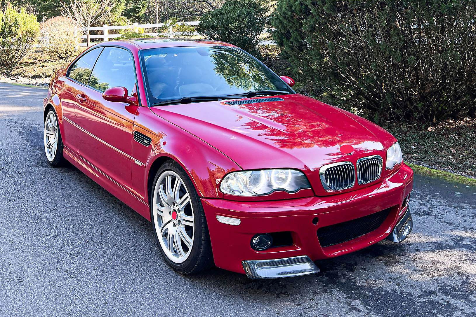 Front Bumper Splitters Carbon Fiber (for M3) for BMW 3 series E-46 1998-2006 - image 4