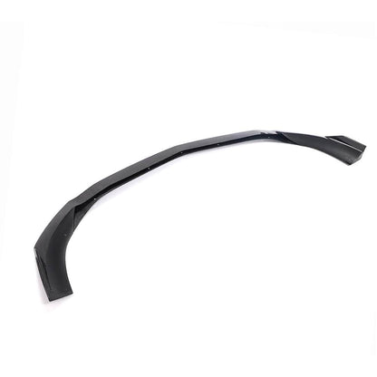 Front Bumper Lip Spoiler (for Base 2016-2020, Carbon) for Mercedes SLK R172 2011-2016 - image 4