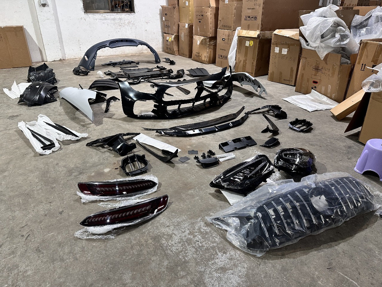 GTR Pro Wide Carbon Body Kit for Mercedes AMG GT C190/R190 2014-2022 - image 9