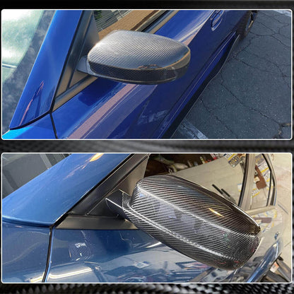 Covers on mirrors (Carbon) for Dodge Charger 2010-2023 - image 4