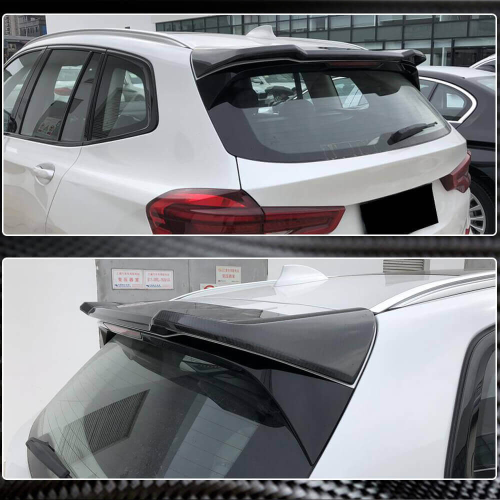 Rear Roof Spoiler Carbon Fiber V1 for BMW X3 G01 2018- - image 4
