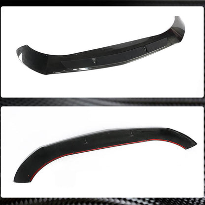 Front Bumper Lip Spoiler (for AMG-Line/GLC43 AMG, Carbon) for Mercedes GLC X253 2015-2022 - image 4