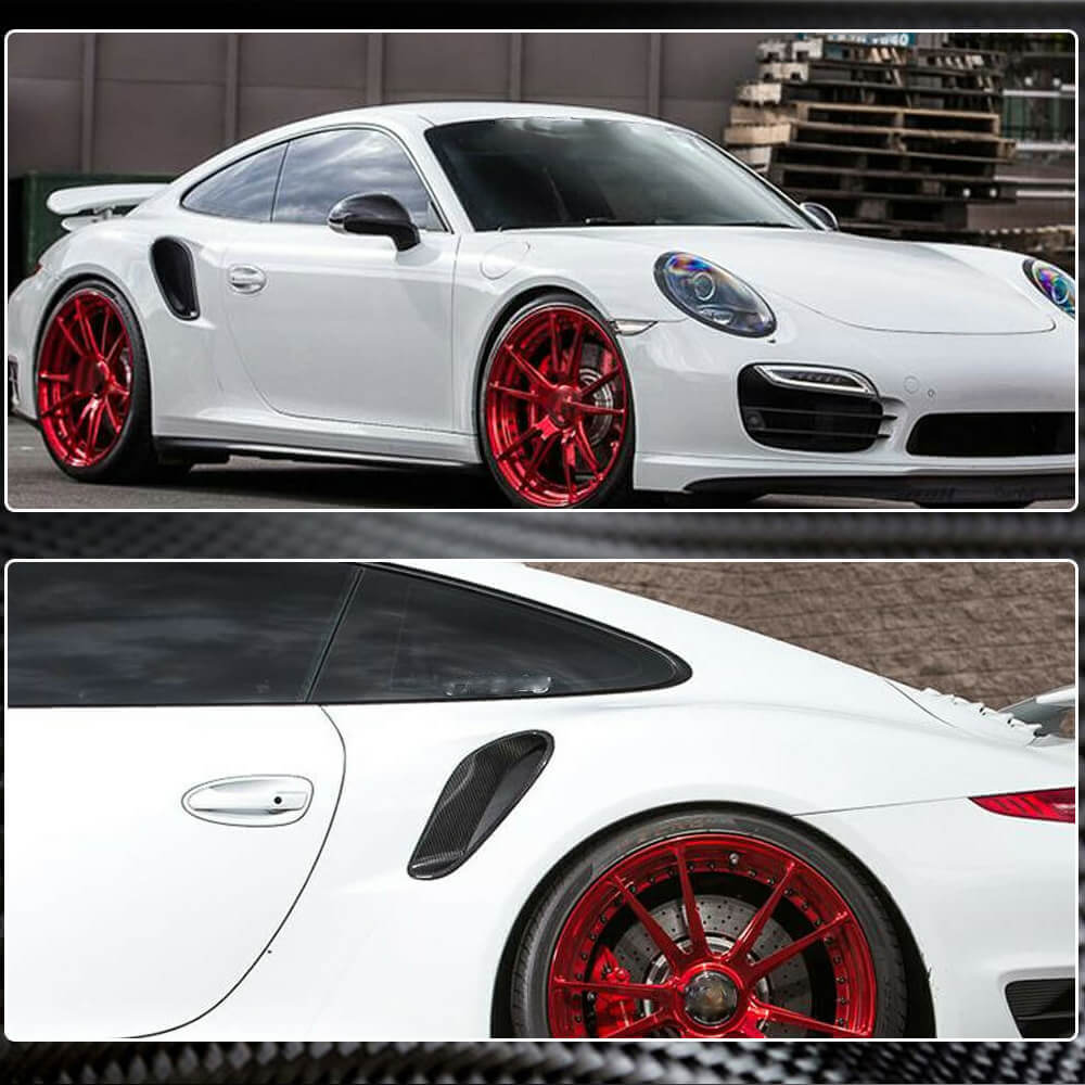 Covers on the rear fenders (for Turbo S 2014-2016, Carbon) for Porsche 911 2012-2018 - image 4
