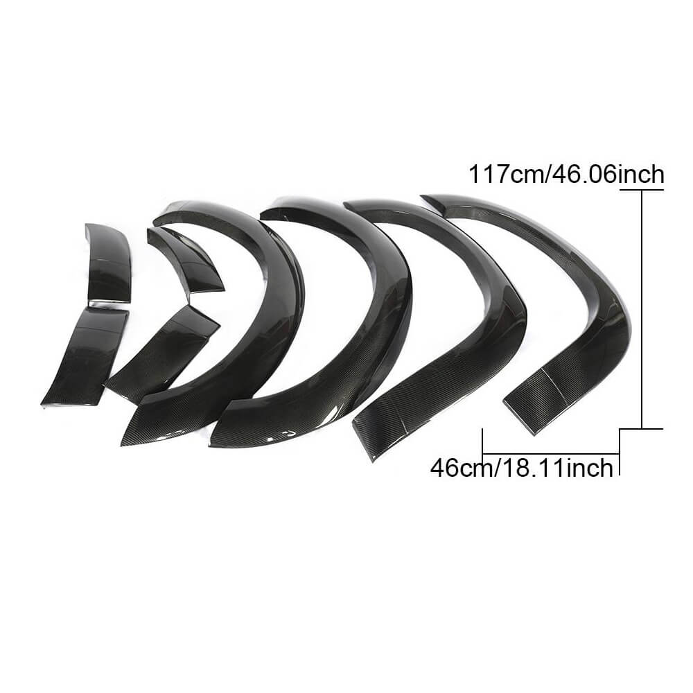 Fender Flares (2015-2019, Carbon) for Dodge Challenger 2008-2023 - image 4