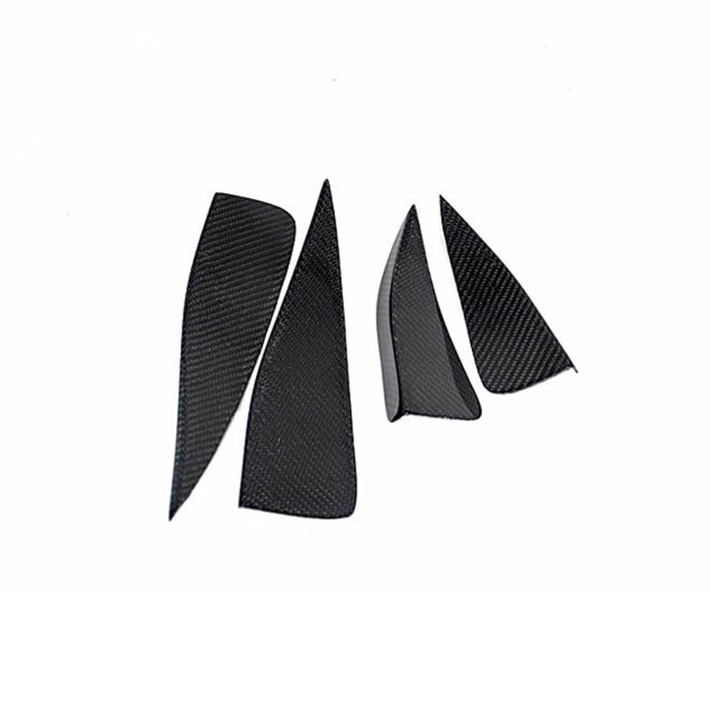 Front bumper lip (for S-Line Sedan 2017-2020, Carbon) for Audi A3 2012-2020 - image 4