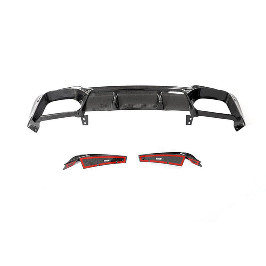 Rear Bumper Diffuser V1 for F97 2018-2021, Carbon for BMW X3 G01 2018- - image 1