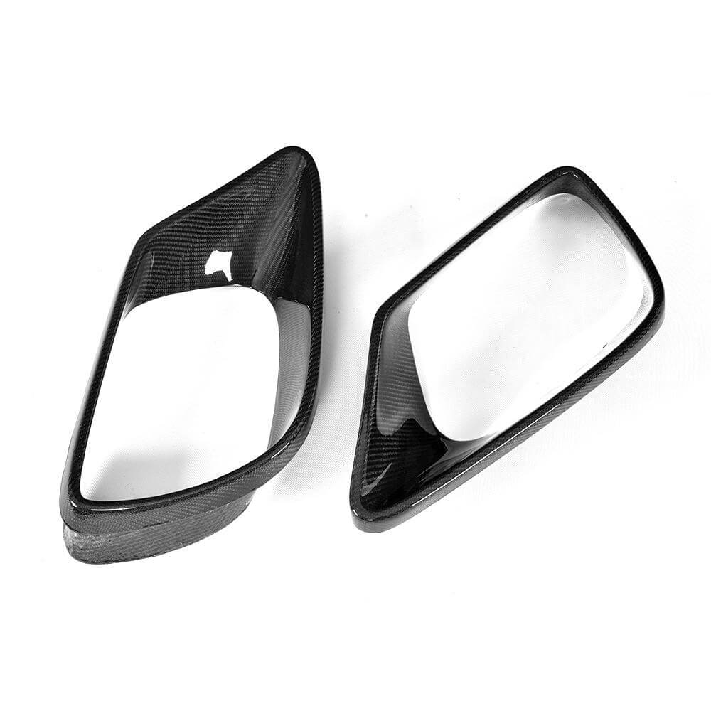Carbon front bumper inserts (for AMG 2016-2018) for Mercedes S-class W222 - image 4