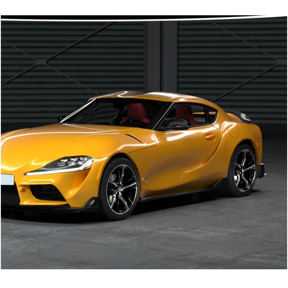 Side sills (Carbon) for Toyota Supra 2019- - image 4