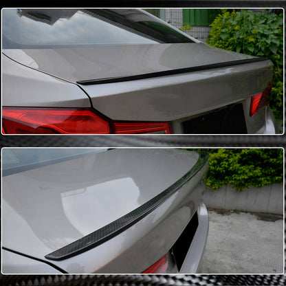Rear Trunk Spoiler Carbon Fiber V9 (SD) for BMW 5 Series G30/31 2017-2023 - image 4