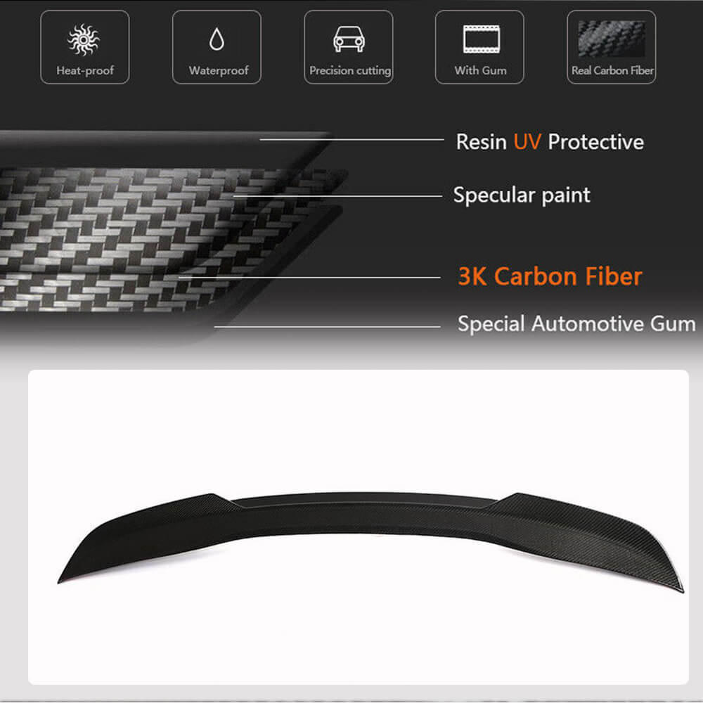 Spoiler (Carbon) for Honda Civic Sedan 2021↗ year - image 4