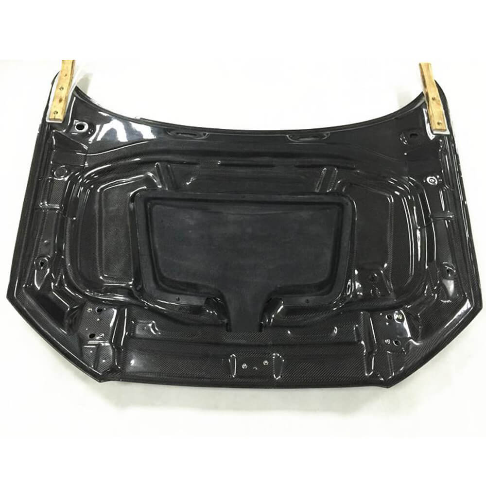 Hood V1 (for Sedan 2012-2016, Carbon Fiber) for Audi A3 2012-2020 - image 4