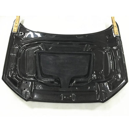 Hood V1 (for Sedan 2012-2016, Carbon Fiber) for Audi A3 2012-2020 - image 4