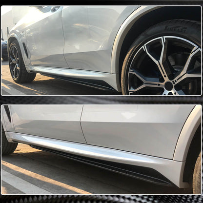 Carbon Side Skirt Extensions V1 (Real Carbon) for BMW X5 G05 2019- - image 4