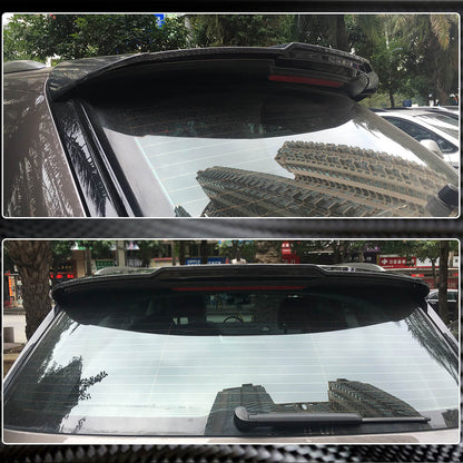 Rear Roof Spoiler Carbon Fiber for Audi Q7 2015- - image 4