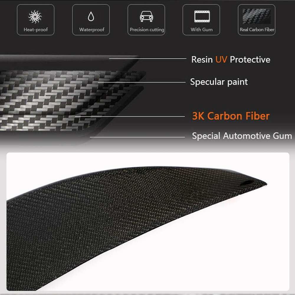 Spoiler V2 (Carbon) for Kia Stinger - image 4