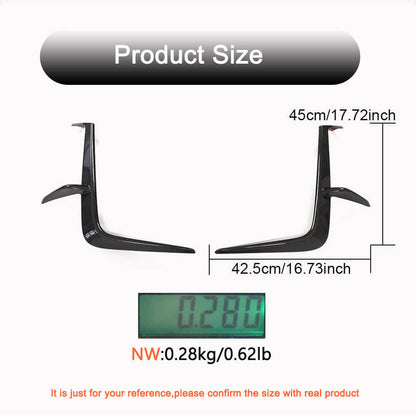 Covers on the front bumper (Carbon) for Subaru BRZ 2021- - image 4